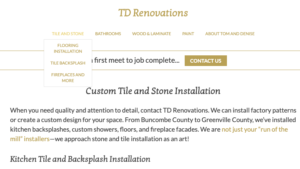 Tile and Stone Services Online